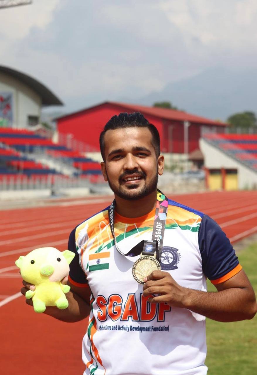 Shivam Thakur Wins Gold Medal at Indo-Nepal County International Championship 2020 in Nepal